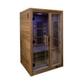 thumbnail image 11 of Backyard Discovery 2-Person Cedar Wood Indoor Infrared Sauna with Red Light Therapy & Chromotherapy, 11 of 13