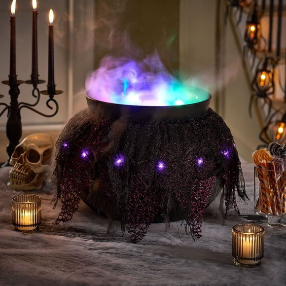 Member's Mark 17" Pre-Lit Bubbling Witch Cauldron