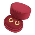 thumbnail image 4 of Neuhardt Pyramid Hoop Earrings in 18K Gold Vermeil, 4 of 7