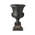 thumbnail image 2 of Member's Mark 26.5" Lattice Urn Planter on Lighted Pedestal, 2 of 3