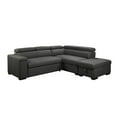 thumbnail image 10 of Zion Fabric Storage Sectional with Pullout Bed, 10 of 14