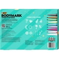 thumbnail image 2 of BIC BodyMark Temporary Tattoo Kit, 9 Markers & 6 Stencil Sheets, 2 of 11