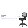 thumbnail image 5 of Flash Furniture Mesh Mid-Back Computer Chair, Black, 5 of 16
