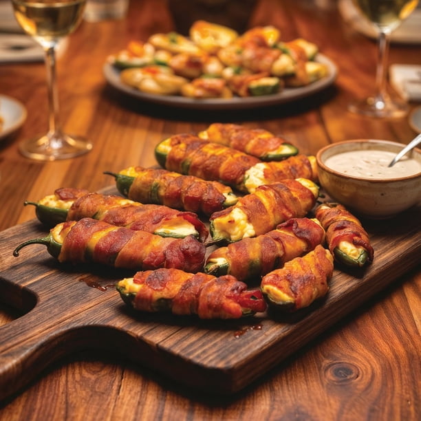 Gourmet Specialty Foods Bacon Wrapped Southwest Style Jalapeño