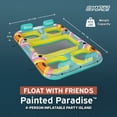thumbnail image 2 of Hydro Force 4-Person Inflatable Island, 2 of 14