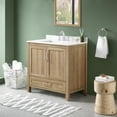 thumbnail image 12 of OVE Decors Kansas 36" W x 19" D Freestanding Bathroom Vanity with Sink, 12 of 26