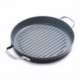 thumbnail image 1 of GreenPan Valencia Pro 11" Ceramic Nonstick Round Grill Pan, 1 of 9