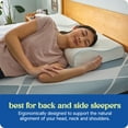 thumbnail image 4 of Sealy Dreamlife Medium Contour Memory Foam Pillow, 4 of 8