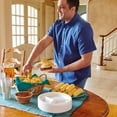 thumbnail image 4 of Hefty Supreme 3-Compartment Foam Plates, 10 1/4", 200 ct., 4 of 6