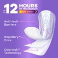 thumbnail image 4 of Always Discreet Incontinence Pads, Heavy Long, 117 ct., 4 of 10