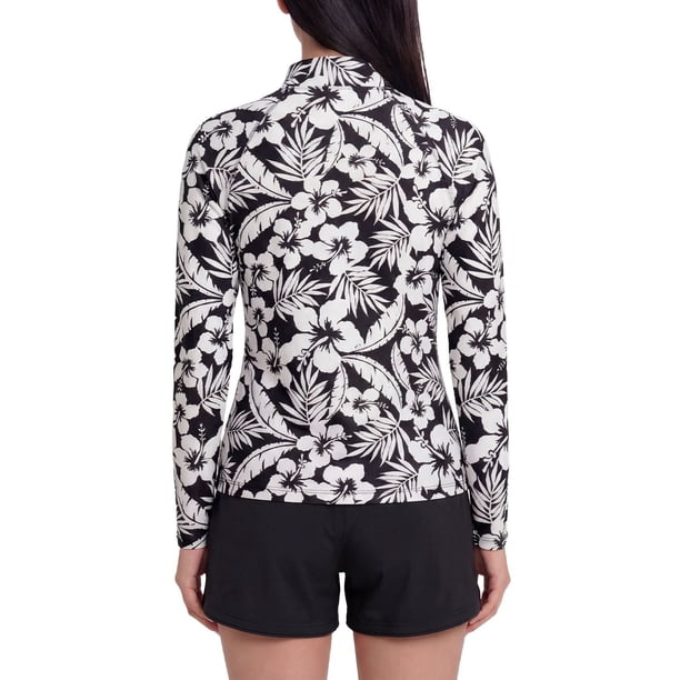 Lands' End Women's Quarter Zip Rashguard - Samsclub.com