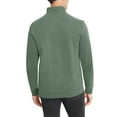 thumbnail image 2 of Lands' End Men's Rib Quarter Zip Pullover, 2 of 5