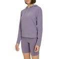 thumbnail image 2 of DKNY Women's Waffle Hoodie, 2 of 5