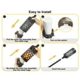thumbnail image 3 of Member's Mark 2-Piece LED Solar Pathway Torch Lights, Oil-Rubbed Bronze, 3 of 4