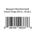 thumbnail image 1 of Newport Menthol Gold Classic Kings Cigarettes 20 ct., 10 pk., 1 of 1