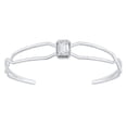 thumbnail image 6 of 1.46 CT. Emerald Cut Lab Created Diamond Bracelet in 14K Gold, 6 of 6