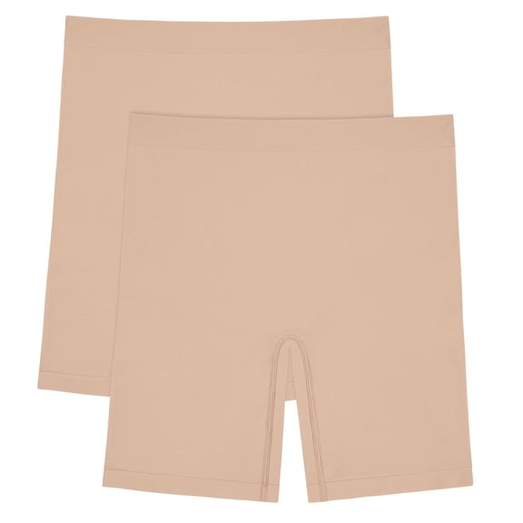 Ellen Tracy Women's 2-Pack Smoothing Slip Short