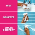 thumbnail image 6 of Mr. Clean Magic Eraser 2-in-1 Bathroom Cleaner Sponge, Lavender, 11 ct., 6 of 7