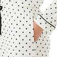 thumbnail image 5 of DreamMark Women's 2-Piece Notch Collar Pajama Set, 5 of 11