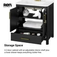 thumbnail image 6 of REN Selections Dario 30" W x 19" D Freestanding Bathroom Vanity with Sink, 6 of 15
