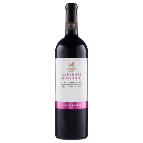 Member's Mark Private Reserve Howell Mountain Cabernet Sauvignon Wine, 750 ml