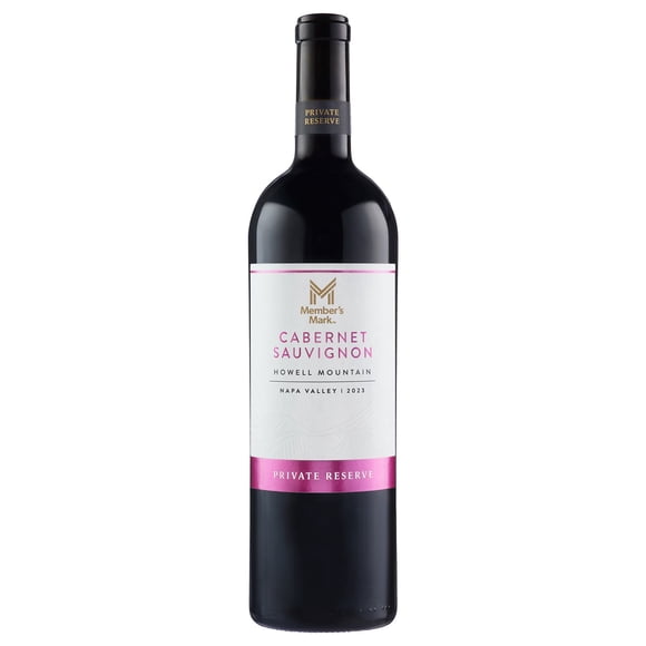 Member's Mark Private Reserve Howell Mountain Cabernet Sauvignon Wine, 750 ml