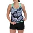 thumbnail image 4 of ZeroXposur Ladies O-Ring Action Tankini Swimsuit, 4 of 7