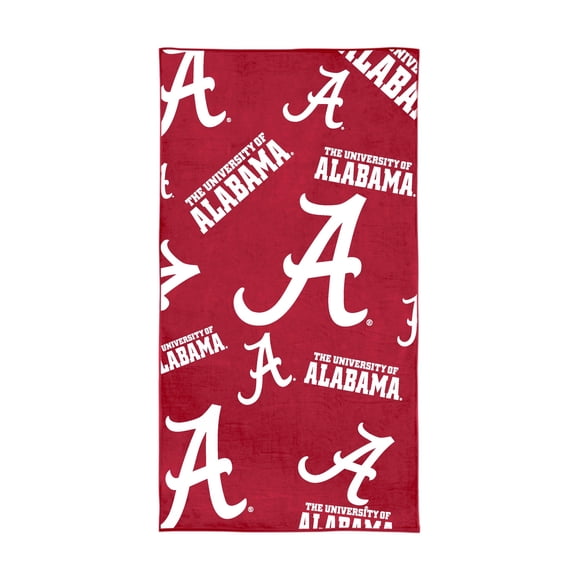 Logo Brands Alabama Crimson Tide 38"x72" Beach Towel