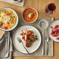 thumbnail image 1 of Member's Mark 16-Piece Textured Stoneware Dinnerware Set, 1 of 4