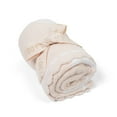 thumbnail image 2 of Barefoot Dreams Scalloped Receiving Blanket, 2 of 4