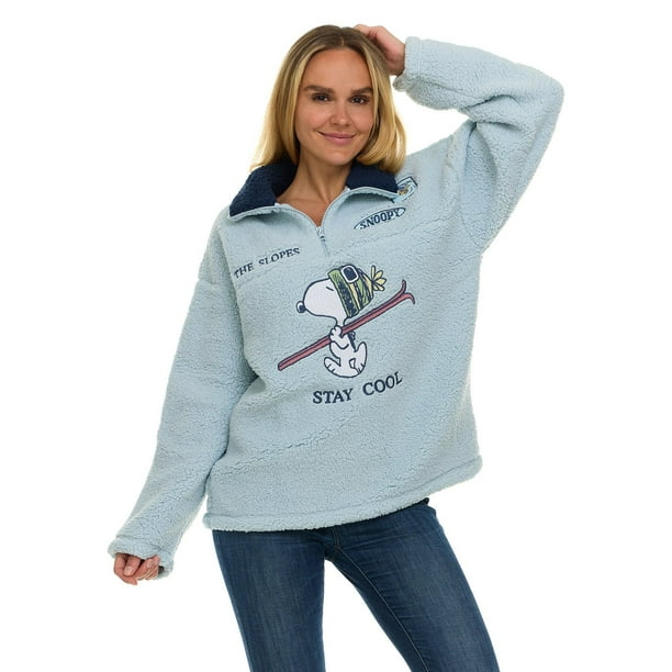 Women's Character Winter Sherpa Quarter-Zip Pullover - Samsclub.com