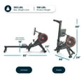 thumbnail image 3 of Echelon Row-S Indoor Rowing Machine with Rotating HD Touchscreen, 3 of 15