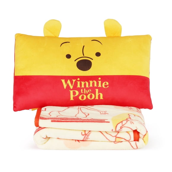 Liscensed Character Pillow and Throw Blanket Set
