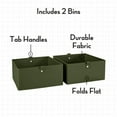 thumbnail image 4 of RiverRidge Kids Catch-All 35" Toy Organizer with Cubbies and Two 5" Fabric Bins, 4 of 7