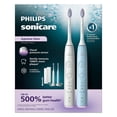 thumbnail image 2 of Philips Sonicare Supreme Clean Rechargeable Toothbrush, White and Blue, 2 pk., 2 of 9