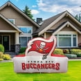 thumbnail image 2 of Logo Brands Tampa Bay Buccaneers Pre-Lit 7’x10’ Team Inflatable, 2 of 6