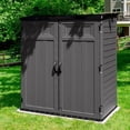 thumbnail image 2 of Suncast 6' x 4' Extra Large Vertical Outdoor Shed, 2 of 7