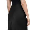 thumbnail image 7 of Express Women's Satin Midi Skirt, 7 of 8