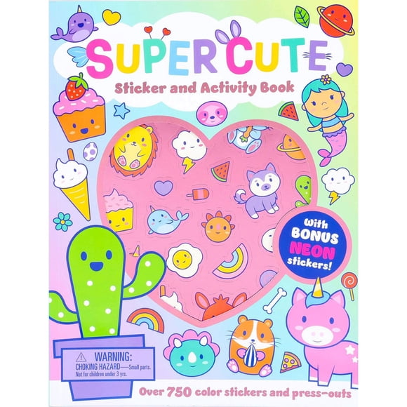 Super Cute Sticker and Activity Book
