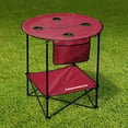 thumbnail image 2 of Logo Brands NCAA 27.6" Round Tailgate Table with Shelf, 2 of 5