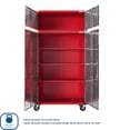 thumbnail image 10 of Seville Classics UltraHD Stacking Top Cabinet, 48” W x 18” D x 18.5” H, 10 of 18