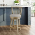 thumbnail image 9 of HH2 Home Garlington Wood Swivel Adjustable Height Stool, 9 of 23