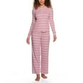 thumbnail image 1 of Loft Women's 2-Piece Henley Pointelle Pajama Set, 1 of 6