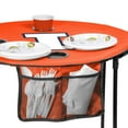 thumbnail image 5 of Logo Brands Illinois Fighting Illini 27.6in Round Tailgate Table, 5 of 5