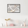thumbnail image 3 of Spirals in Silver Minimal Canvas Print by Oliver Gal Prints, 3 of 4
