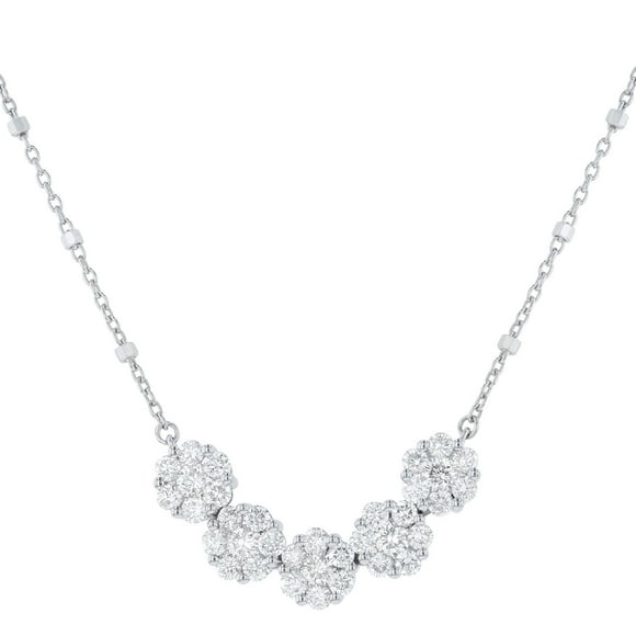 1.20 CT.T.W. Diamond Necklace in 14K Gold