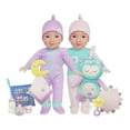 thumbnail image 5 of Member's Mark Sweet Twins Vinyl Dolls with Accessories, 5 of 6