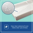 thumbnail image 3 of Sealy Soybean Comfort 3-Sided Contoured Diaper Changing Pad, White, 3 of 8