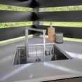 thumbnail image 8 of Range Covered Appliance-Ready Outdoor Kitchen w/ Refrigerator & Sink, 8 of 23
