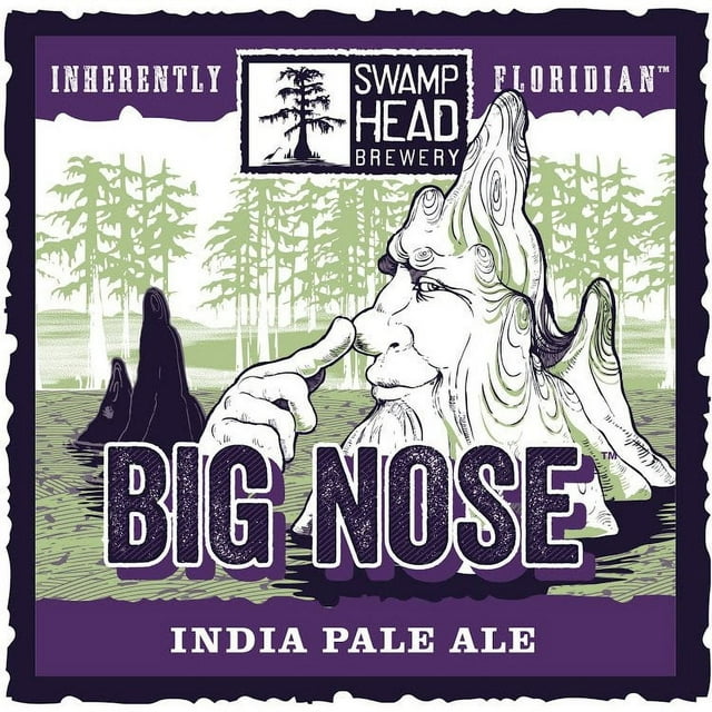 Swamp Head Brewery Big Nose India Pale Ale Beer, 12 fl. oz. can, 6 pk.